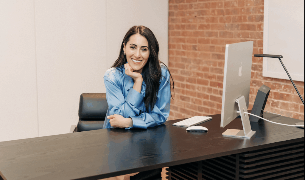 Sarah Rueven In Her Office